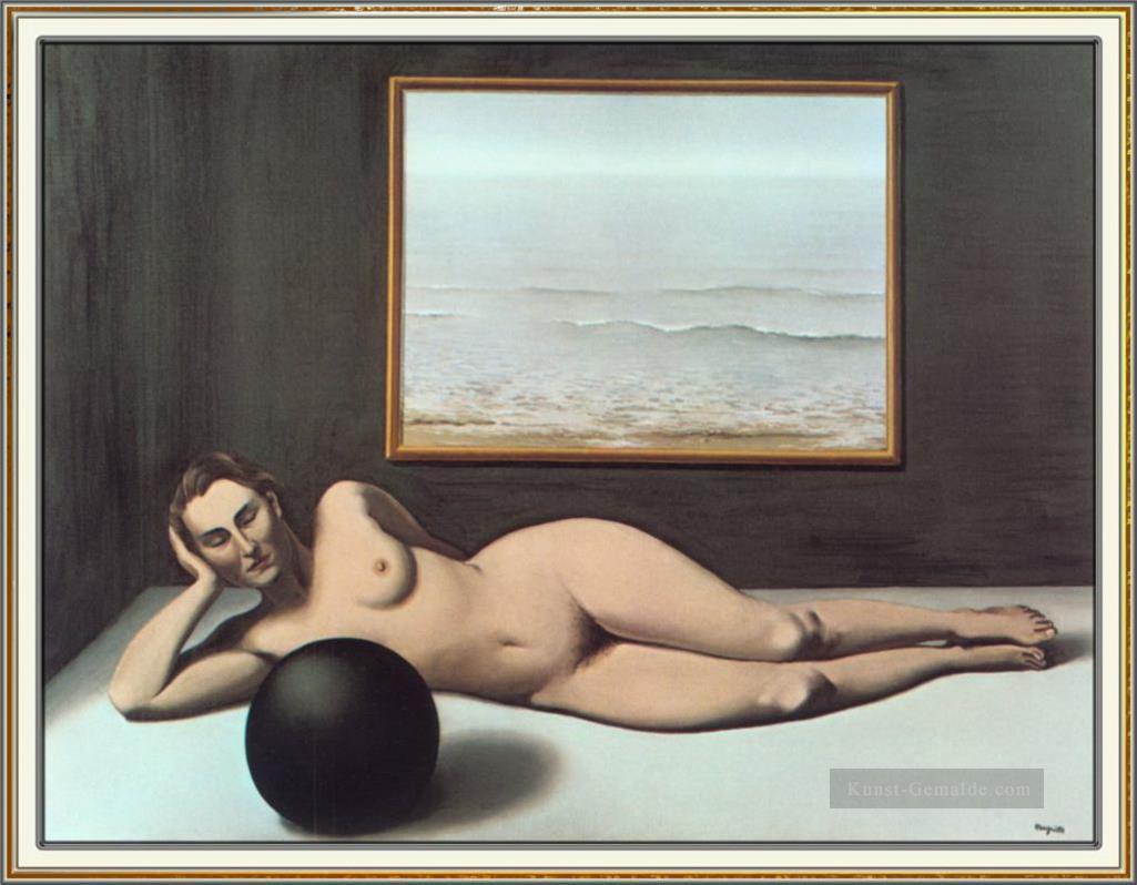 bather zwischen Licht und Dunkelheit 1935 René Magritte Ölgemälde